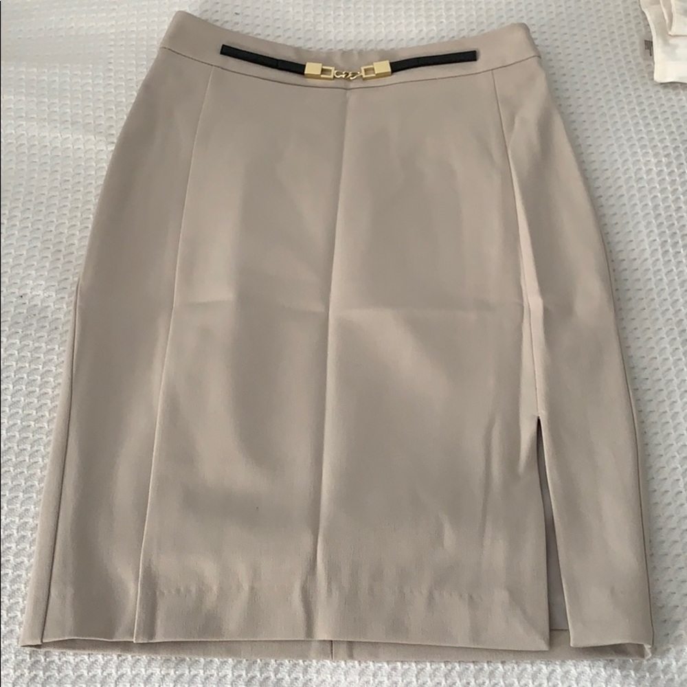 Express nude pencil skirt, 00